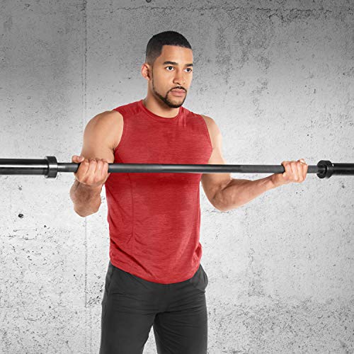 CAP Barbell 2-Inch Olympic Barbell Bars 5 ft, 6 ft, 7 ft Z63523