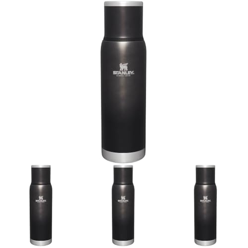 Stanley Adventure-To-Go Vacuum Bottle 25 oz Wide Mouth Insulated Stainless Steel Thermos, Blue Glow D5617