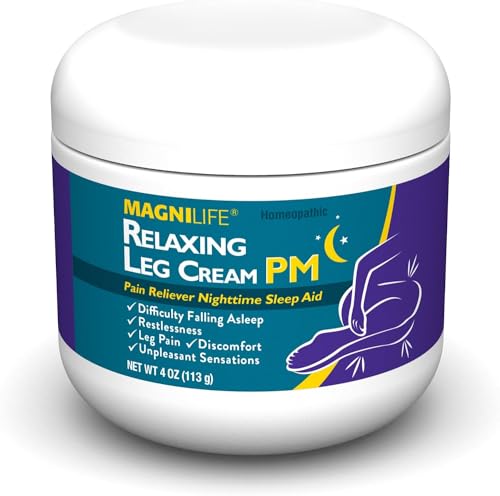 MagniLife Relaxing Leg Cream with Lavender and Magnesium, 2 Pack of 4oz P219