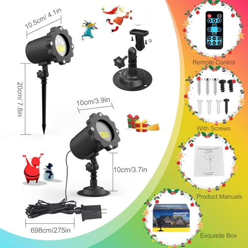 Halloween Christmas Laser Lights Projector Outdoor with Remote Z866