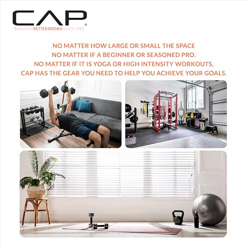 CAP Barbell Dumbbell Set with Rack 150lbs P25267