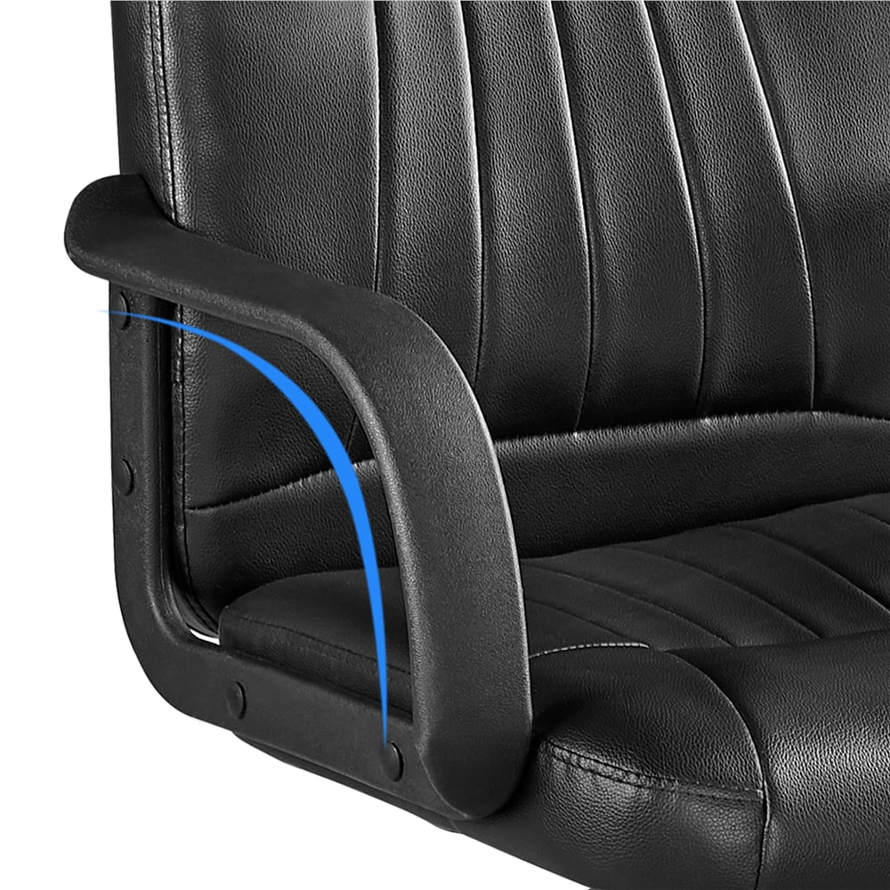 Yaheetech Adjustable Office Chair Swivel Ergonomic Computer Desk Chair with Armrest A859