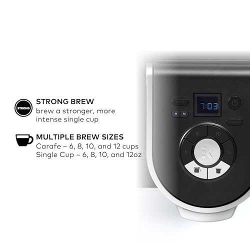 Keurig K-Duo Single Serve K-Cup Pod & Carafe Coffee Maker, Black P8212
