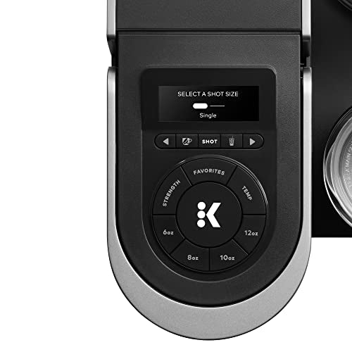 Keurig K-Cafe Single-Serve Coffee, Latte & Cappuccino Maker with Milk Frother, Dark Charcoal H6761