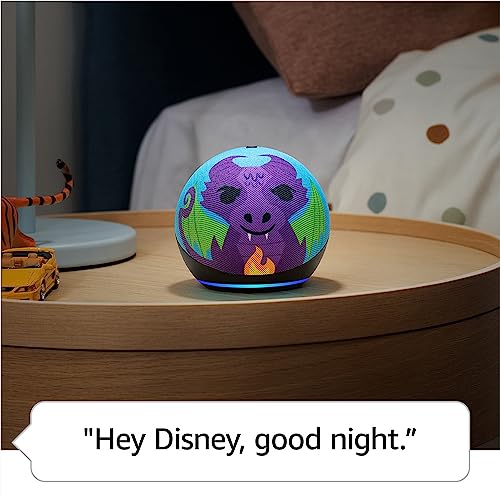 Amazon Echo Dot Kids (newest model) with parental controls, includes 1 year of Amazon Kids+, Owl E6968