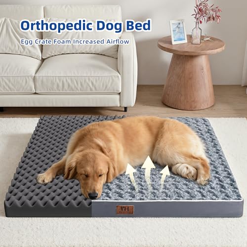 WESTERN HOME WH Orthopedic Large Dog Bed with Removable Washable Cover D1936