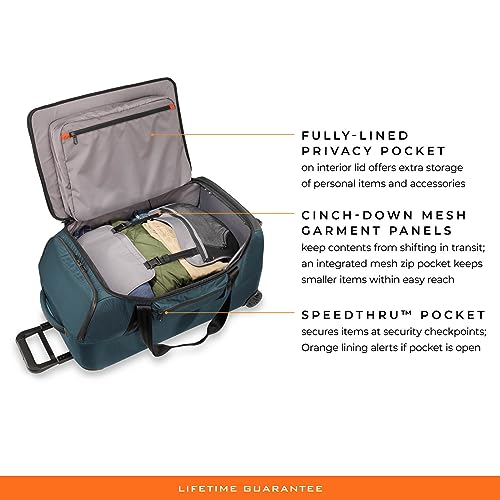 Briggs & Riley Travel Duffel Bag - Weekender Overnight Softside Luggage R6032