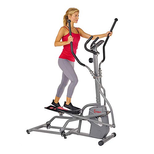 Sunny Health & Fitness Magnetic Elliptical Trainer with Tablet Holder B608