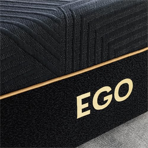 EGOHOME 14 Inch King Size Memory Foam Mattress, Cooling Copper Gel, Medium Firm L623776