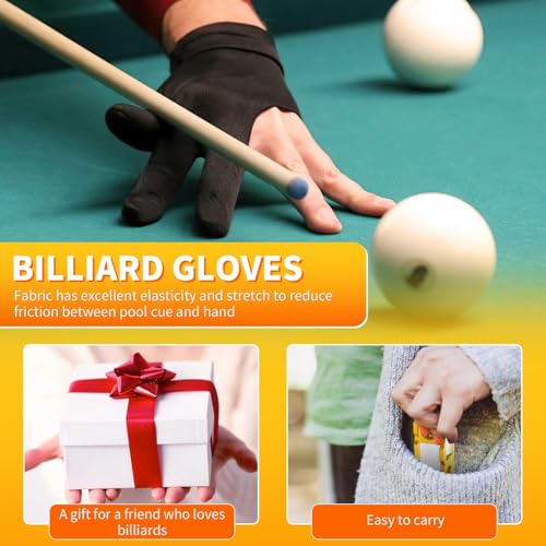 11-in-1 Aluminum Alloy Pool Cue Tip Shaper Replacement Kit (Blue) X4536