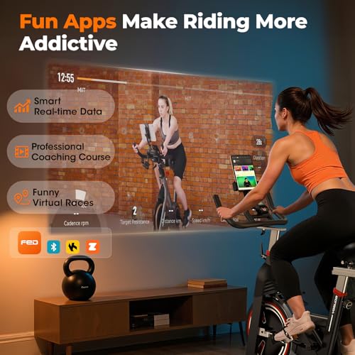 YOSUDA PRO Magnetic Exercise Bike 350 lbs Capacity Indoor Cycling Stationary B677