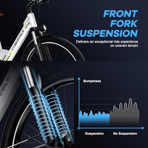 1000 Peak Electric Bike for Adults, 80 Miles Removable Battery, 26" 7-Speed D960