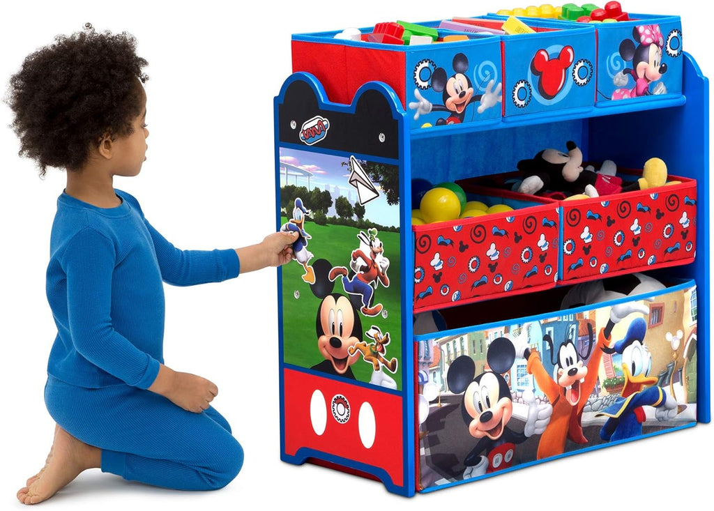Delta Children Kids Table and Chair Set with 2 Chairs, Mickey Mouse Design I4368
