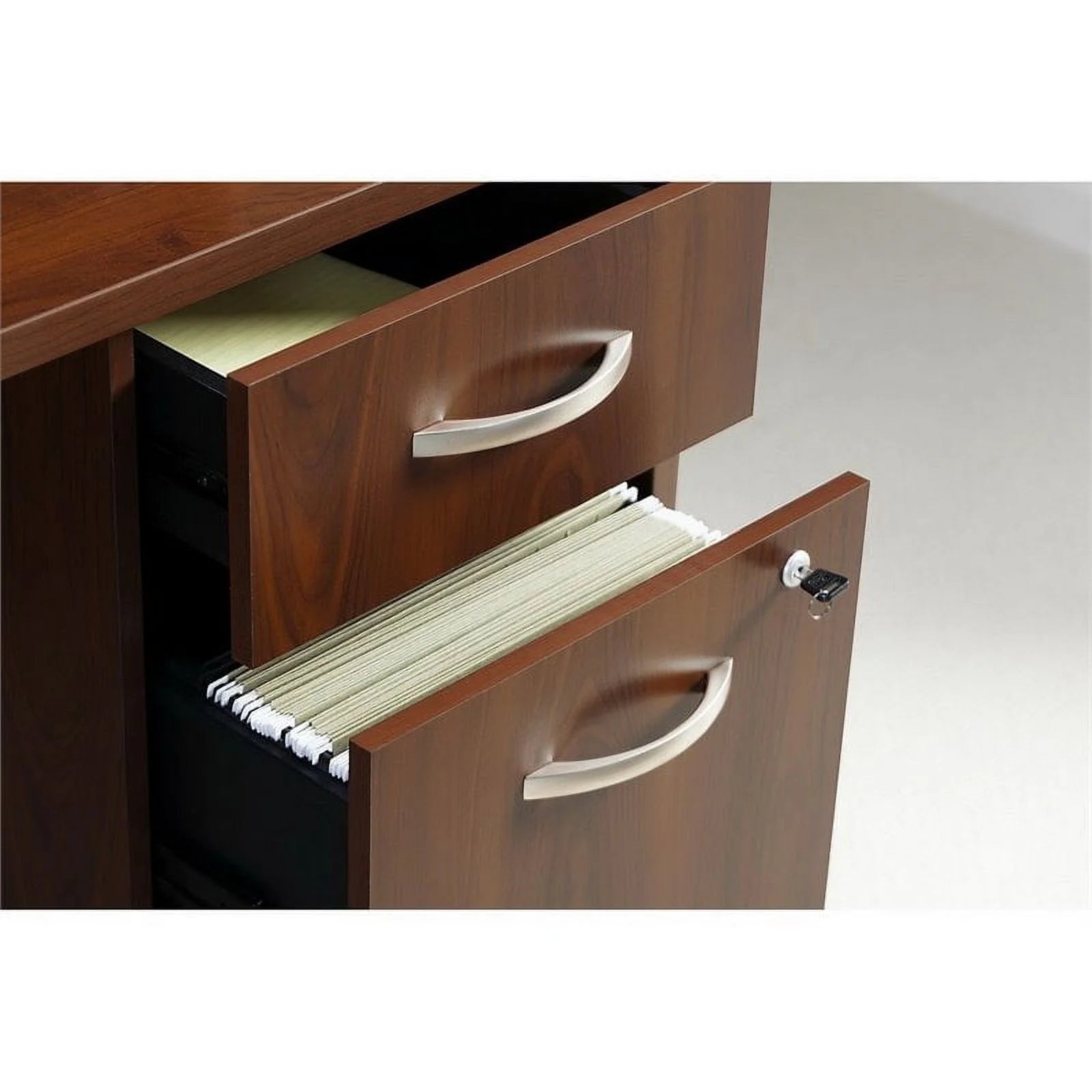 Scranton & Co 72" U-Shaped Desk with Pedestal J47394