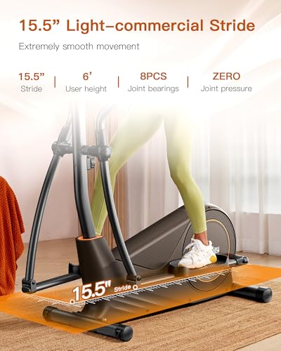 Niceday Elliptical Machine for Home, Magnetic Trainer with 16 Resistance Levels Q78334