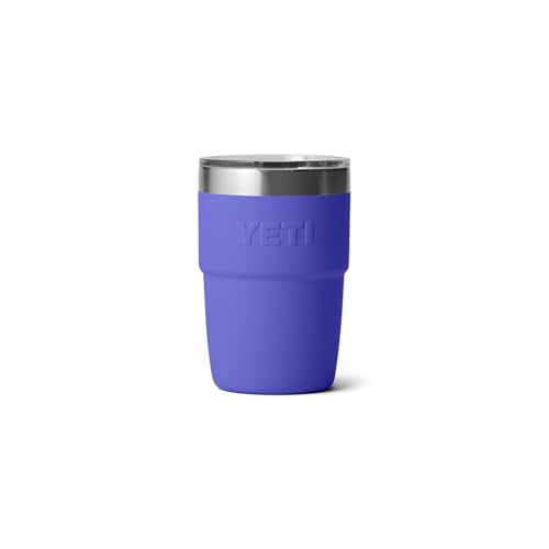 YETI Rambler 8 oz Stackable Cup, Stainless Steel, Vacuum Insulated with MagSlider Lid S120489