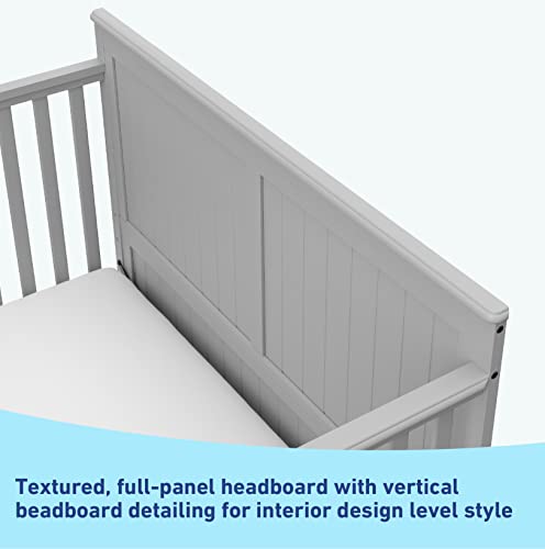 Graco Hadley 5-in-1 Convertible Crib and Changer with Drawer (Black) P7234