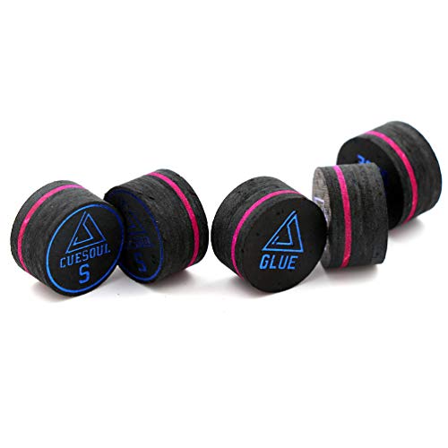 CUESOUL Glue on Pool Cue Tips for Snooker K4651