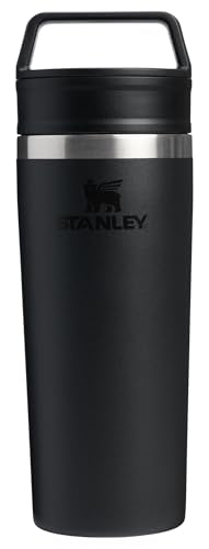 STANLEY Cafe To Go Travel Mug 16 oz Leakproof Insulated Stainless Steel T3456