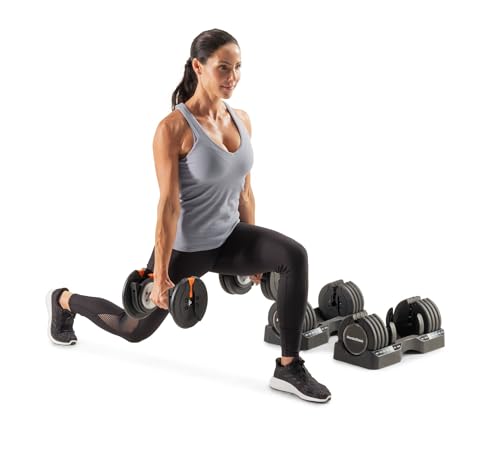 NordicTrack Select-a-Weight Adjustable Dumbbells Q72051
