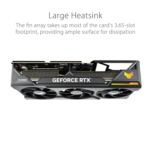ASUS TUF Gaming GeForce RTX 4080 Super OC Edition Graphics Card, 16GB GDDR6X M329538
