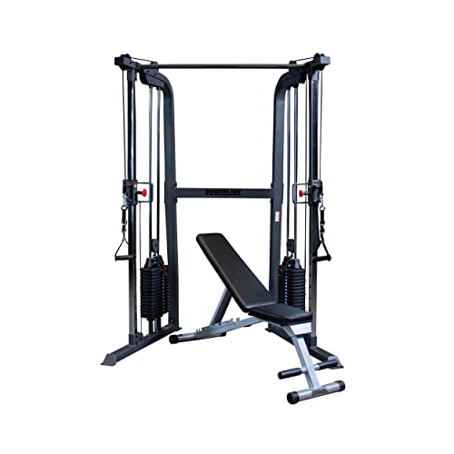Body-Solid Powerline Cable Crossover Machine for Home & Commercial Gym C6262
