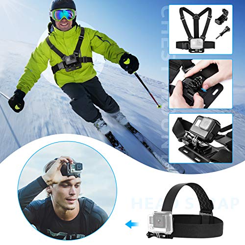 Luxebell Accessories Kit for AKASO EK5000 EK7000 4K WiFi Action Camera R824
