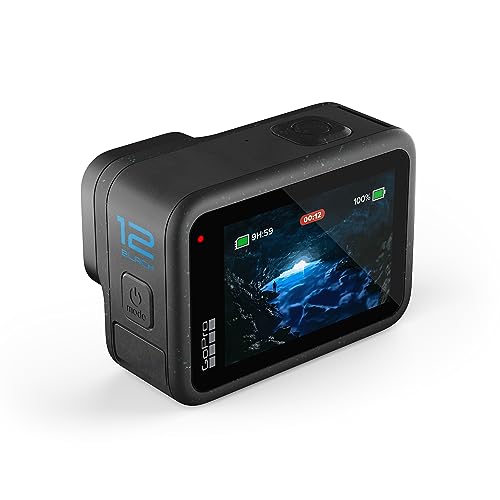 GoPro HERO12 Black Waterproof Action Camera 5.3K60 Ultra HD Video K107
