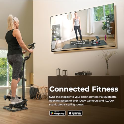 Sunny Health & Fitness Twist Stepper with Handlebar S560