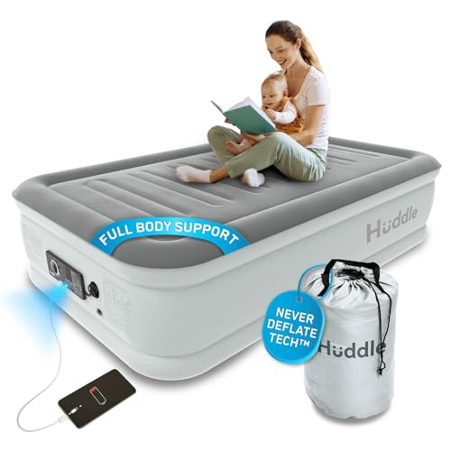 Huddle Luxury Air Bed with Patented Dual Pump, Twin Size A57566