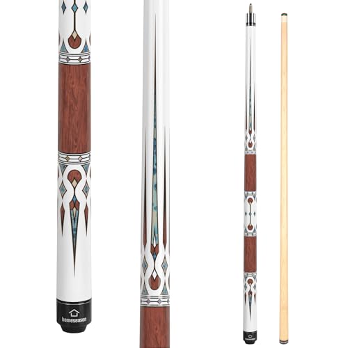 HomeSeason Pool Cue Stick 57" Low Deflection Billiard Cue Z435367