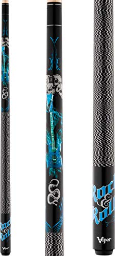 Viper Underground 58" 2-Piece Billiard/Pool Cue, Rock & Roll