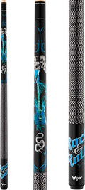 Viper Underground 58" 2-Piece Billiard/Pool Cue, Rock & Roll