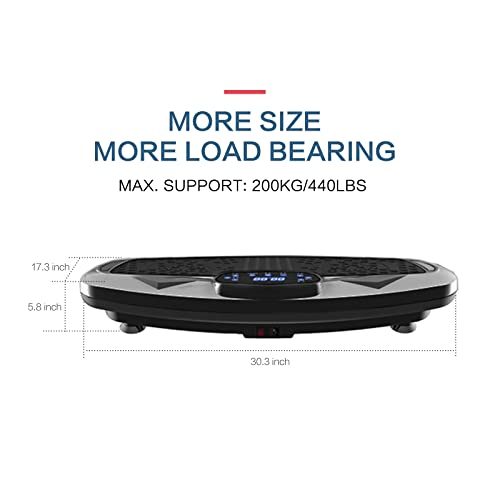 Vibration Plate Exercise Machine for Whole Body Workout at Home Y726505