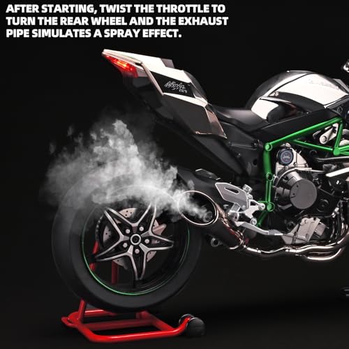 Die Cast Motorcycle 1:6 Scale Kawasaki H2R Alloy Racing Model L8357