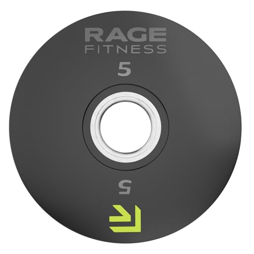 Cast Iron Weight Plates, Rubber Coated, 2" Steel Insert M845908