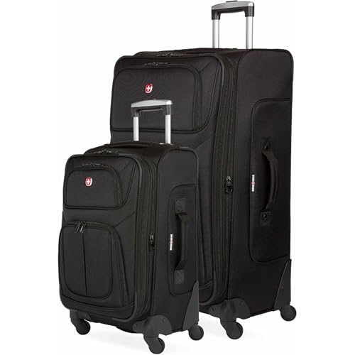 SwissGear Sion Softside Expandable Luggage, Black, 29-Inch C81483