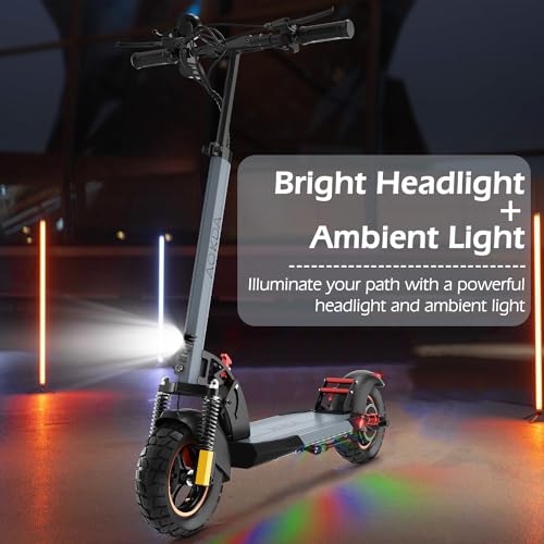 Electric Scooter for Adults, 800W Motor, 28 MPH, 22 Mile Range, 10" Tires N37341