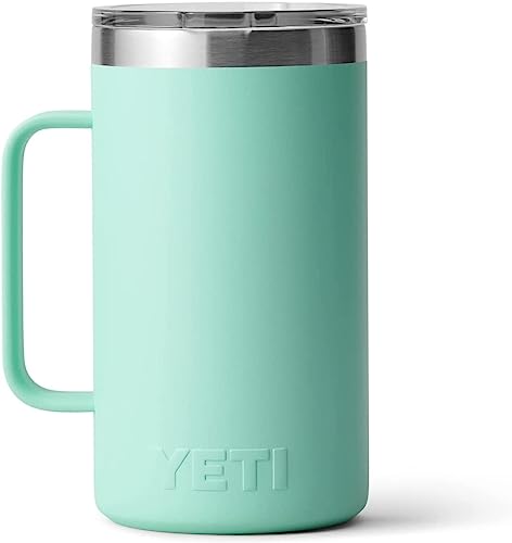 YETI Rambler 24 oz Mug, Stainless Steel, Vacuum Insulated N160