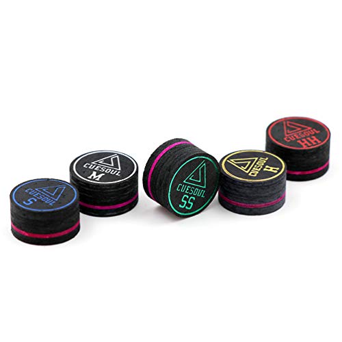 CUESOUL Glue on Pool Cue Tips for Snooker K4651