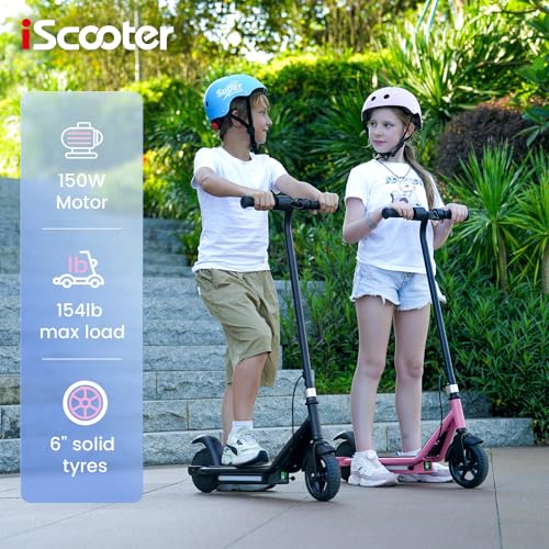 iScooter IK3/IK3Pro Electric Scooter for Kids Ages 6-12, 150W Motor, LED Display G7275