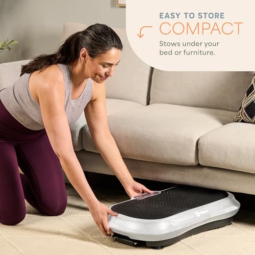 Lifepro Waver Vibration Plate Exercise Machine with Loop Bands V797593