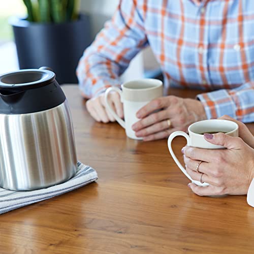 BUNN 55200 CSB3T Speed Brew Platinum Thermal Coffee Maker, 10-Cup, Black C634086