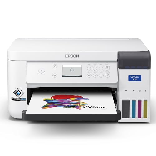 Epson SureColor F170 Dye-Sublimation Printer with Ink, Guide & Power Cable F9378