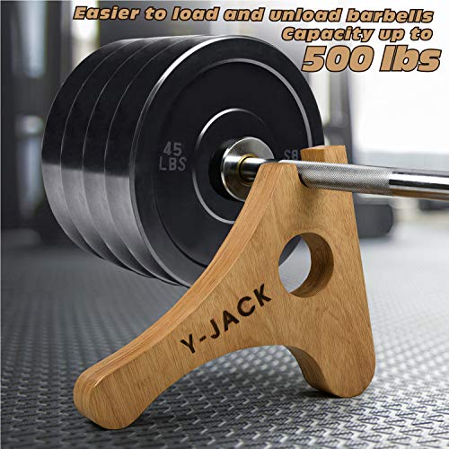 Yes4All Deadlift Jack Barbell Stand for Weight Training W456663