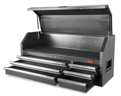 WEN 52-Inch Rolling Tool Cabinet with Powder-Coated Steel (GG532B) K336