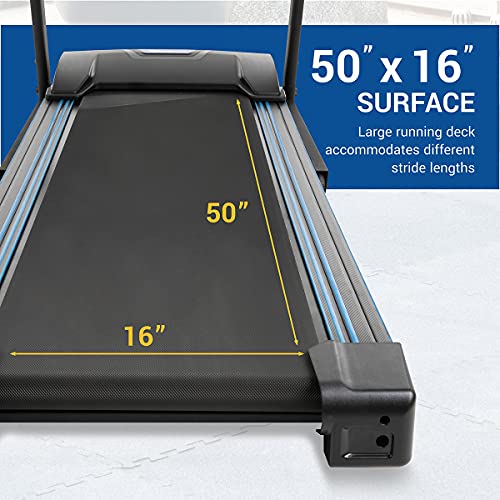 XTERRA Fitness Folding Smart Treadmill, 250+ LB Capacity S290