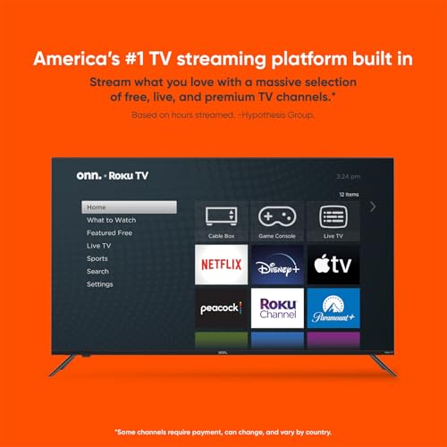 ONN 50-Inch Class 4K Ultra HD LED Smart TV HDR (Renewed) Q782206