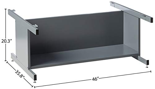 Safco Products 4997WHR Flat File Closed Base for 5-Drawer, White R19808