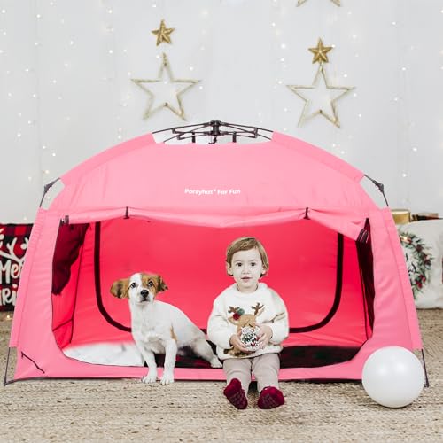 Indoor Instant Privacy Bed Tent with 3 Doors I962